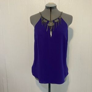 🔥 2B bebe purple detailed top size S.